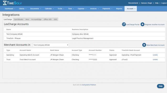 LexCharge screenshot- LexCharge screenshot