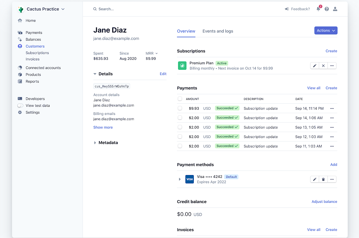 stripe screenshot stripe screenshot