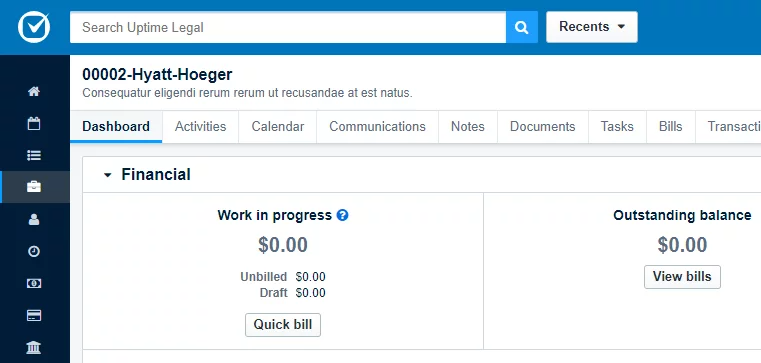Clio-Manage-SS2 Screenshot of Clio Manage